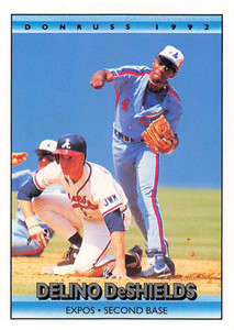 1992 Donruss #277 Delino DeShields VG Montreal Expos 