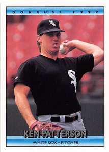 1992 Donruss #457 Ken Patterson VG Chicago White Sox 