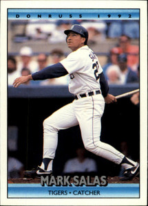 1992 Donruss #512 Mark Salas VG Detroit Tigers 