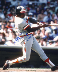 Lee May Autographed Orioles 8 x 10 Photo 