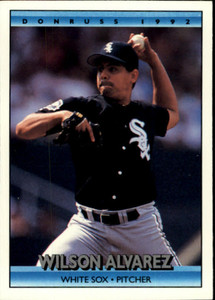 1992 Donruss #630 Wilson Alvarez VG Chicago White Sox 