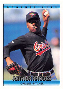 1992 Donruss #727 Arthur Rhodes VG Baltimore Orioles 