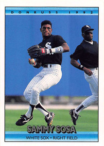1991 Leaf #321 Sammy Sosa VG Chicago White Sox