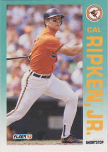1992 Fleer #26 Cal Ripken Jr. VG Baltimore Orioles 