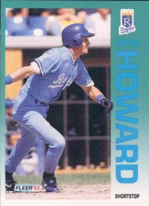 1992 Fleer #160 David Howard VG Kansas City Royals 