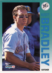1992 Fleer #273 Scott Bradley VG Seattle Mariners 