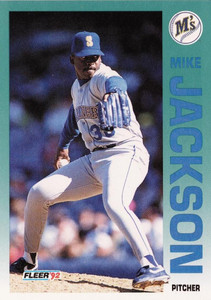 1992 Fleer #282 Mike Jackson VG Seattle Mariners 