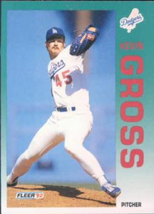 1992 Fleer #456 Kevin Gross VG Los Angeles Dodgers 