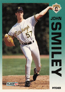 1992 Fleer #567 John Smiley VG Pittsburgh Pirates 