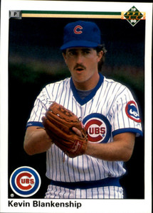 1990 Upper Deck #47 Kevin Blankenship VG Chicago Cubs 