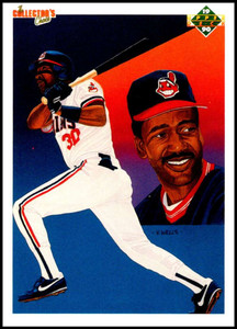 1989 Upper Deck #190 Joe Carter VG Cleveland Indians - Under the Radar  Sports