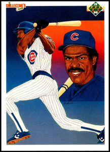 1990 Upper Deck #73 Andre Dawson TC VG Chicago Cubs 
