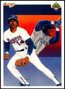 1990 Upper Deck #82 Julio Franco TC VG Texas Rangers 