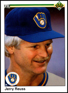 1990 Upper Deck #96 Jerry Reuss VG Milwaukee Brewers 