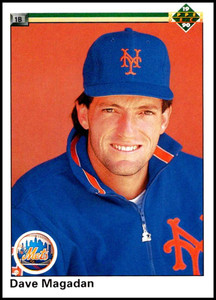 1990 Upper Deck #243 Dave Magadan VG New York Mets 
