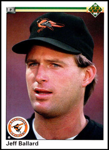 1990 Upper Deck #259 Jeff Ballard VG Baltimore Orioles 