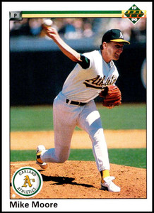1990 Upper Deck #275 Mike Moore VG Oakland Athletics 