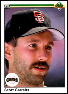 1990 Upper Deck #478b Scott Garrelts COR VG San Francisco Giants 