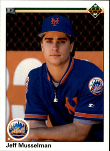 1990 Upper Deck #585 Jeff Musselman VG New York Mets 