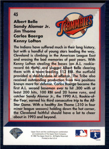 1992 Studio #168 Kenny Lofton VG Cleveland Indians - Under the Radar Sports