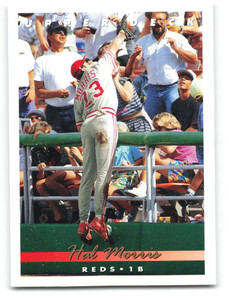 1993 Upper Deck #121 Hal Morris VG Cincinnati Reds 