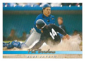  1993 Topps #322 Pat Borders NM-MT Toronto Blue Jays