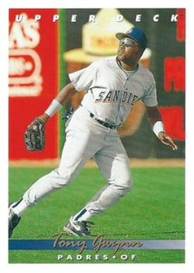 1993 Upper Deck #165 Tony Gwynn VG San Diego Padres 