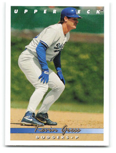 1993 Upper Deck #198 Kevin Gross VG Los Angeles Dodgers 