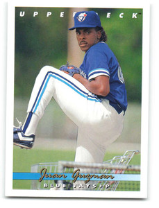 1993 Upper Deck #266 Juan Guzman VG Toronto Blue Jays 