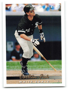 1993 Upper Deck #272 Carlton Fisk VG Chicago White Sox 