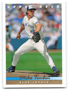 1993 Upper Deck #322 Mike Timlin VG Toronto Blue Jays 