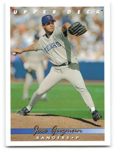 1989 Fleer #520 Jose Guzman VG Texas Rangers - Under the Radar Sports