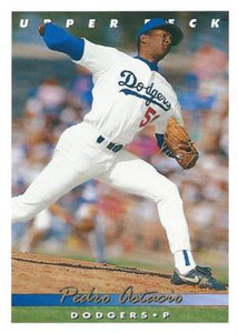 1993 Upper Deck #367 Pedro Astacio VG Los Angeles Dodgers 