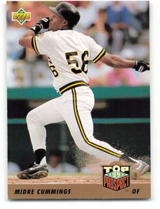 1993 Upper Deck #440 Midre Cummings VG RC Rookie Pittsburgh Pirates 