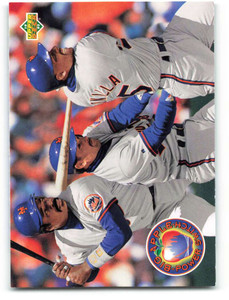 1993 Upper Deck #484 Eddie Murray/Howard Johnson/Bobby Bonilla VG New York Mets 