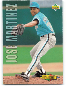 1993 Upper Deck #506 Jose Martinez VG RC Rookie Florida Marlins 