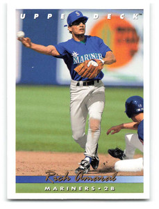 1993 Upper Deck #551 Rich Amaral VG Seattle Mariners 