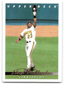 1993 Upper Deck #559 Lloyd McClendon VG Pittsburgh Pirates 