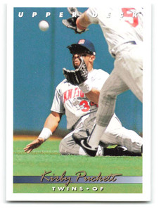 1993 Upper Deck #565 Kirby Puckett VG Minnesota Twins 