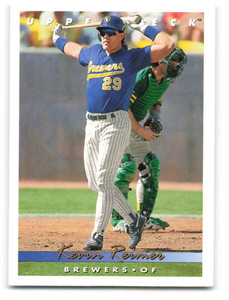 1996 Topps #111 Kevin Seitzer VG Milwaukee Brewers - Under the