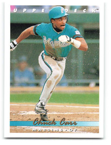 1993 Upper Deck #590 Chuck Carr VG Florida Marlins 