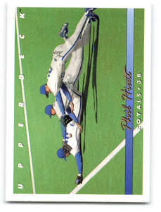 1993 Upper Deck #645 Phil Hiatt VG Kansas City Royals 
