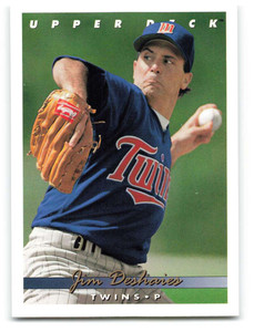 1993 Upper Deck #648 Jim Deshaies VG Minnesota Twins 