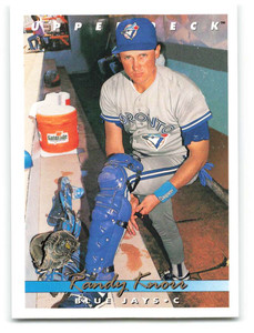 1993 Upper Deck #682 Randy Knorr VG Toronto Blue Jays 