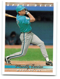 1993 Upper Deck #717 Monty Fariss VG Florida Marlins 