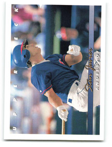 1993 Upper Deck #730 Stan Javier VG California Angels 