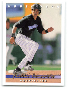 1993 Upper Deck #732 Freddie Benavides VG Colorado Rockies 