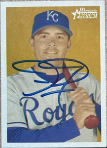 David DeJesus Autographed 2006 Bowman Heritage #163