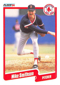 1990 Fleer #288 Mike Smithson VG Boston Red Sox 