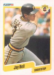 1992 Score Baseball Card Jay Bell Pittsburgh Pirates #180